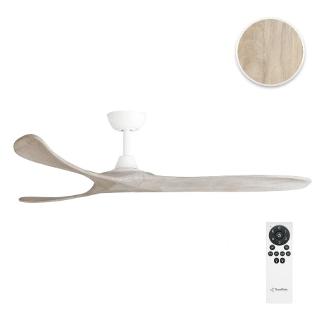Ceiling fan Kirra DC D60 White Oak Ceiling fan Kirra DC D60 White Oak